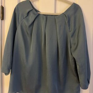 Elegant Blue Women's Top